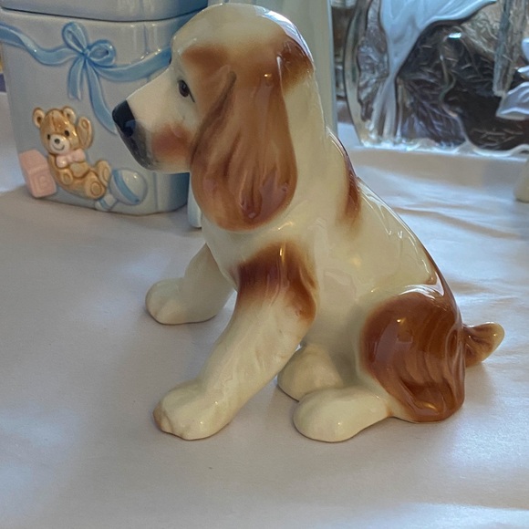 VINTAGE GOLDSCHEIDER CERAMICS COCKER SPANIEL DOG FIGURINE #622-88, 4” Tall. EUC - Picture 1 of 8